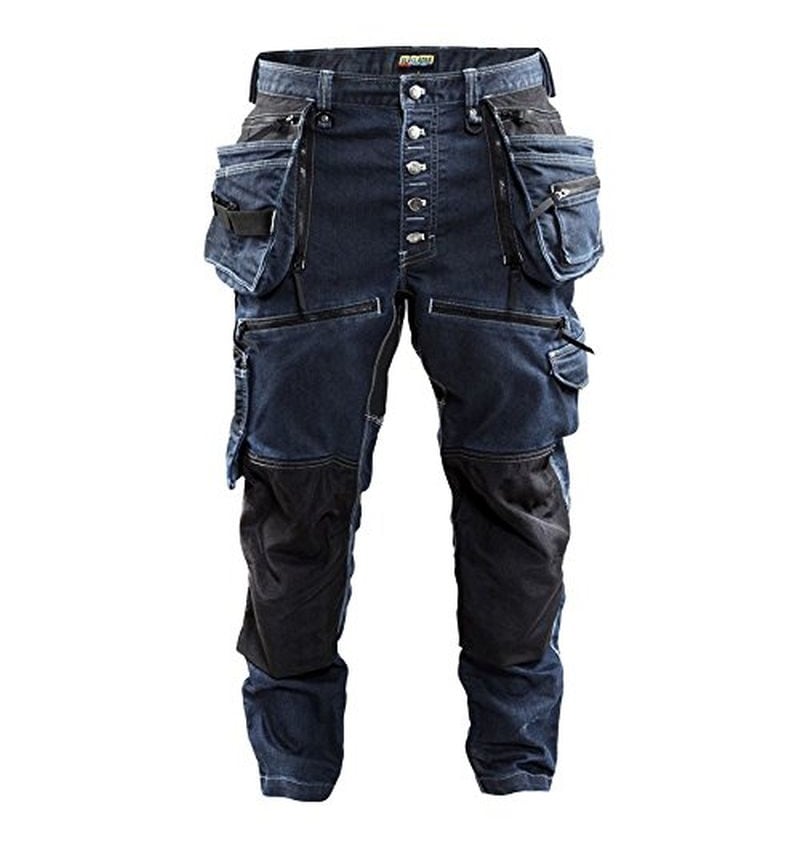 BLAKLÄDER BAGGY DENIM STRETCH X1900 MARINEBLAUW/ZWART MAAT C44 (199911418999C44) 00255093 img