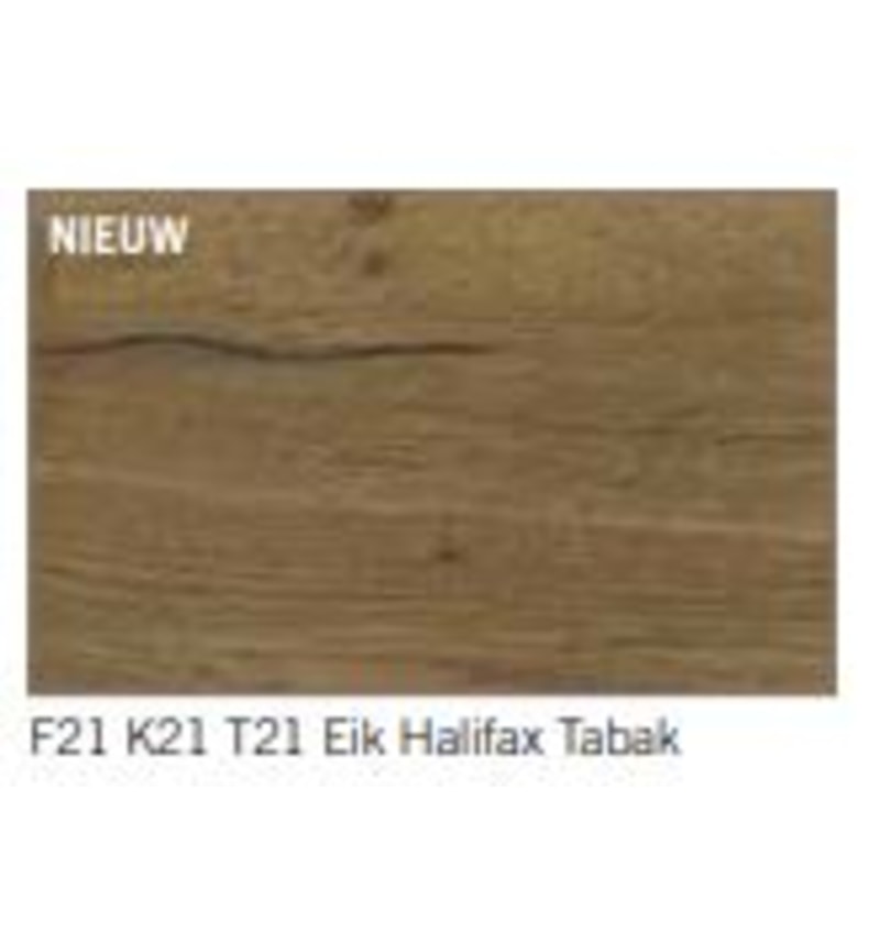 ALKE QUADRO 2WASK.SS1 MAT WIT LAMINAAT 160X54CM ONDERKAST 3L 42CM HOOG HAL.TABACCO (QU434B160S11T21F21K21 00260345 img