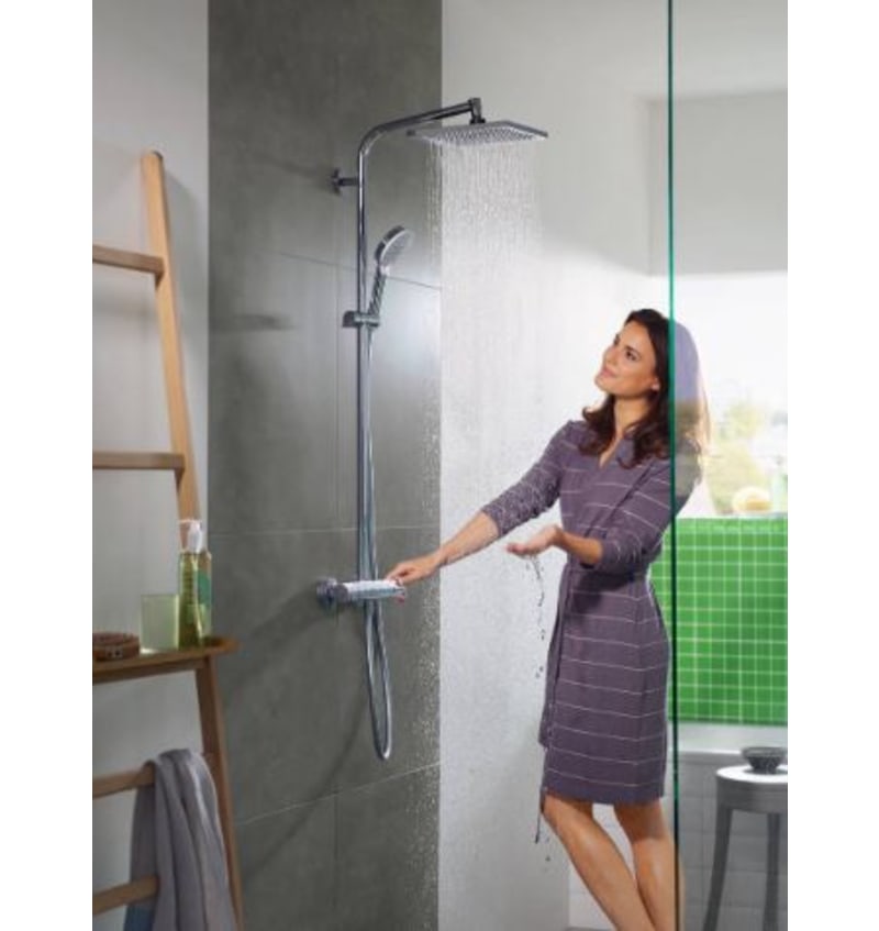 H.GR. CROMETTA E 240 SHOWERPIPE ECO WATERBESP. (THERM. HOOFD- 00262866 img