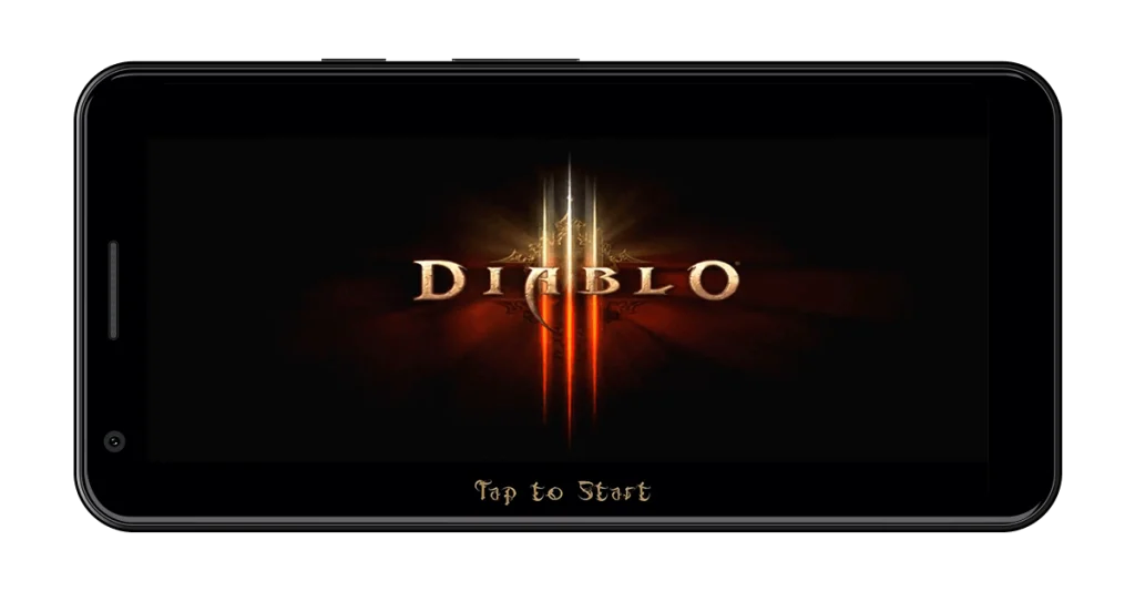 Diablo 3 Start Screen