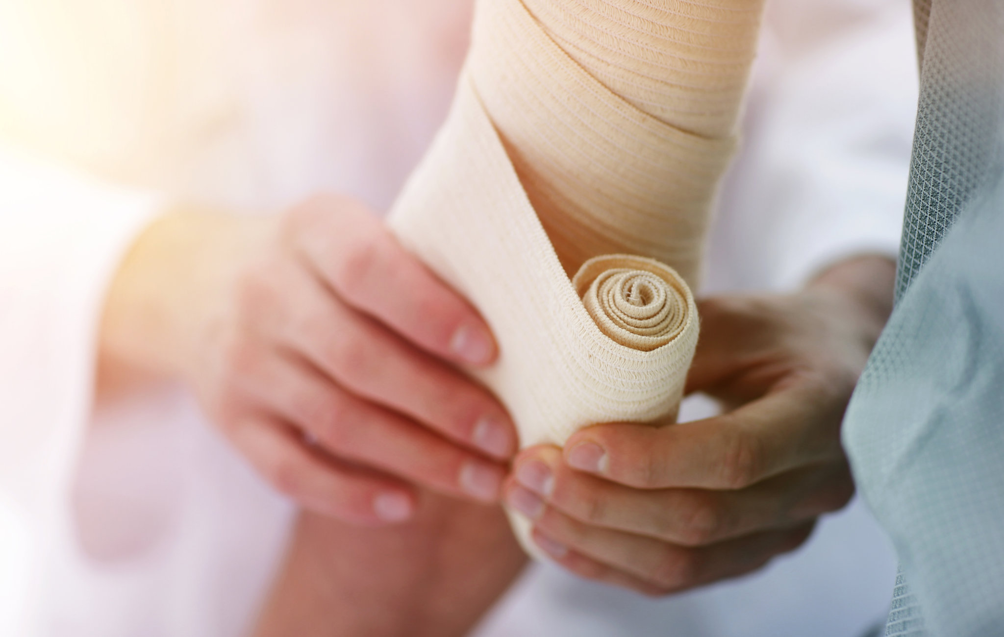 Erste Hilfe Druckverband