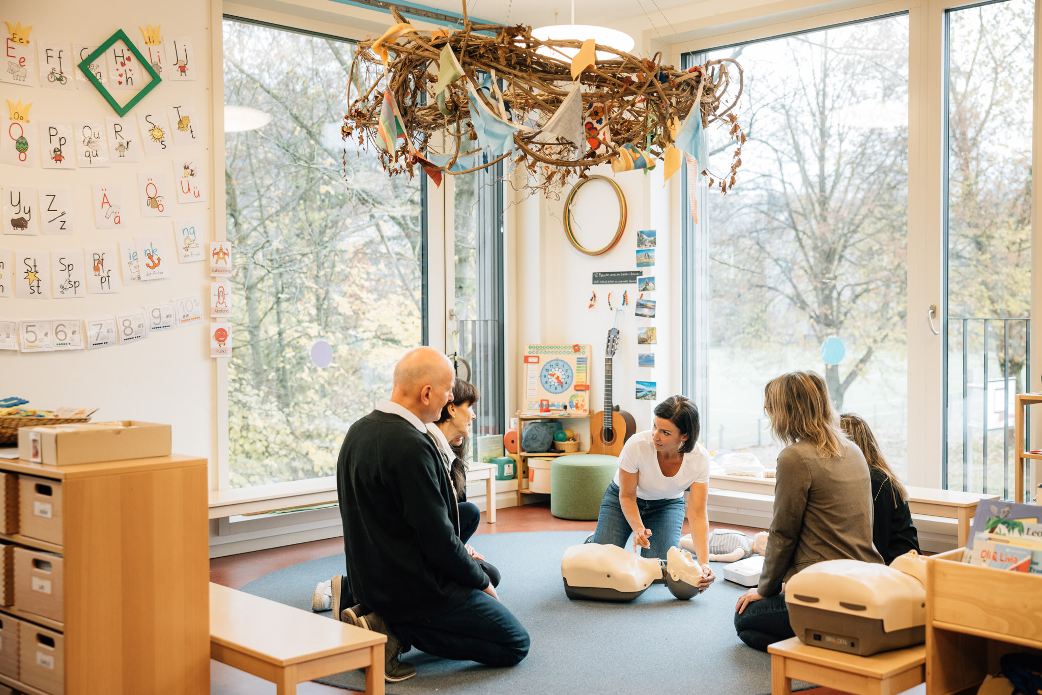 Erste Hilfe Kurs Lehrer Reanimation