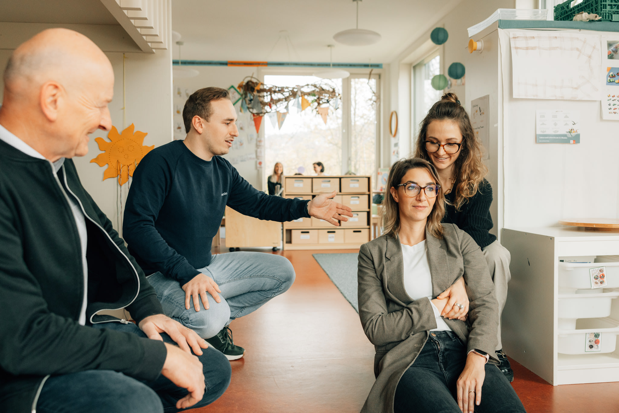 Erste Hilfe Lehrer Unterarmgriff