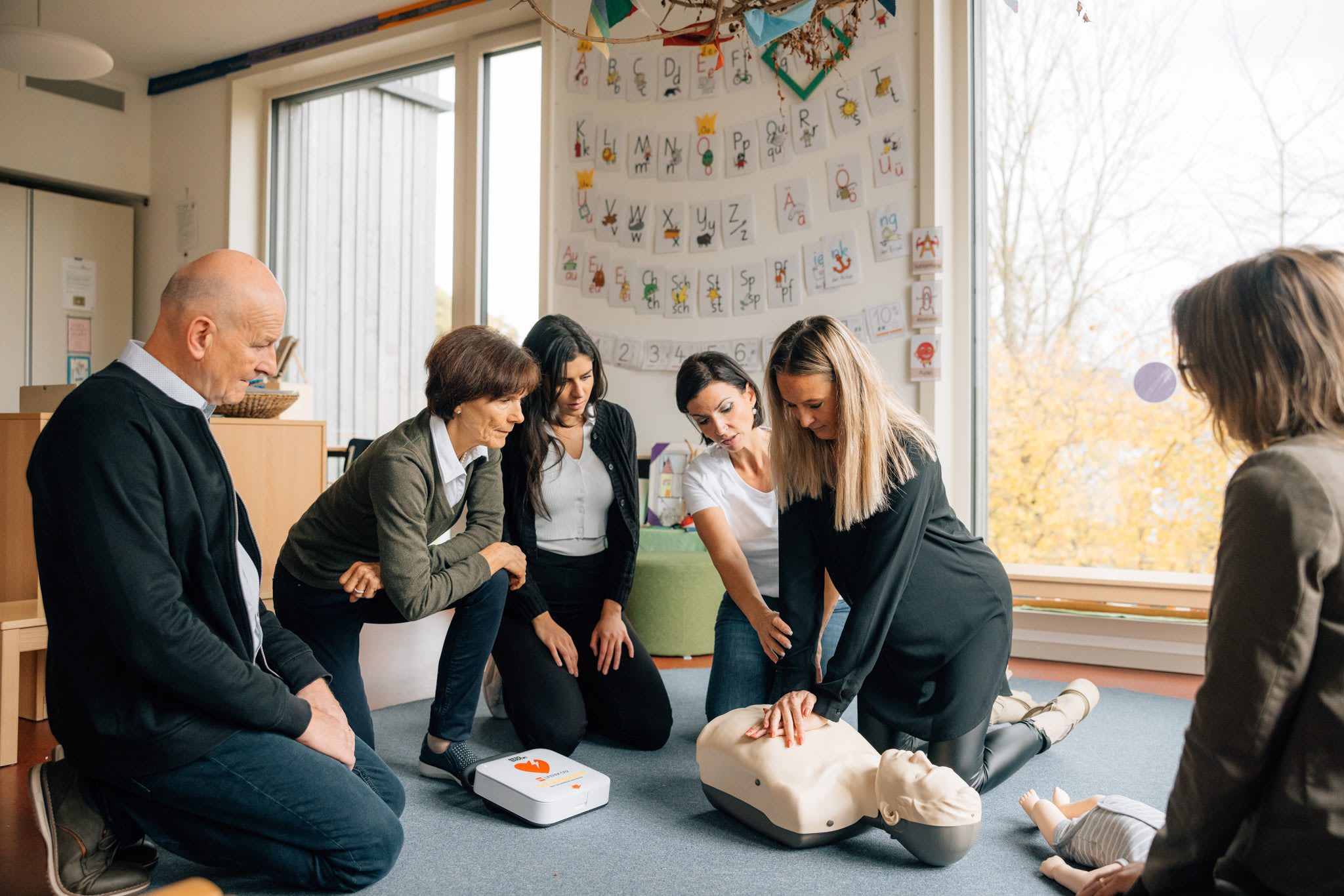 Lehrer Weiterbildung in Erste Hilfe