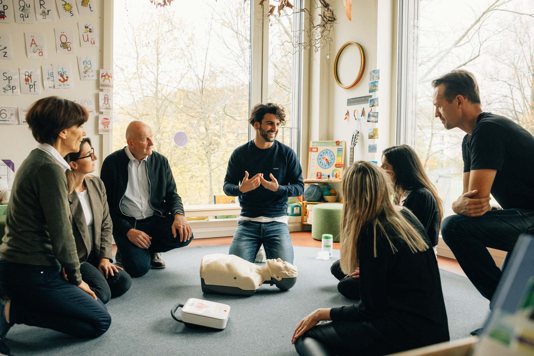 Erste Hilfe Instruktor Nebenjob