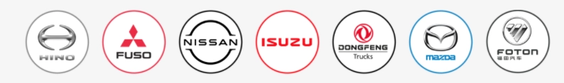 Hino, Nissan, Isuzu, Forland, Fuso, Mazda