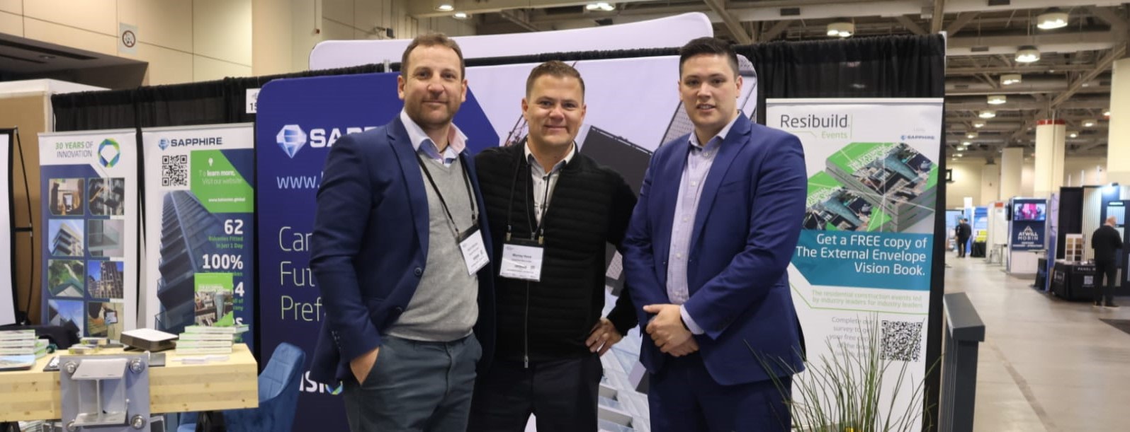 Pre-fab balconies at The Buildings Show 2023