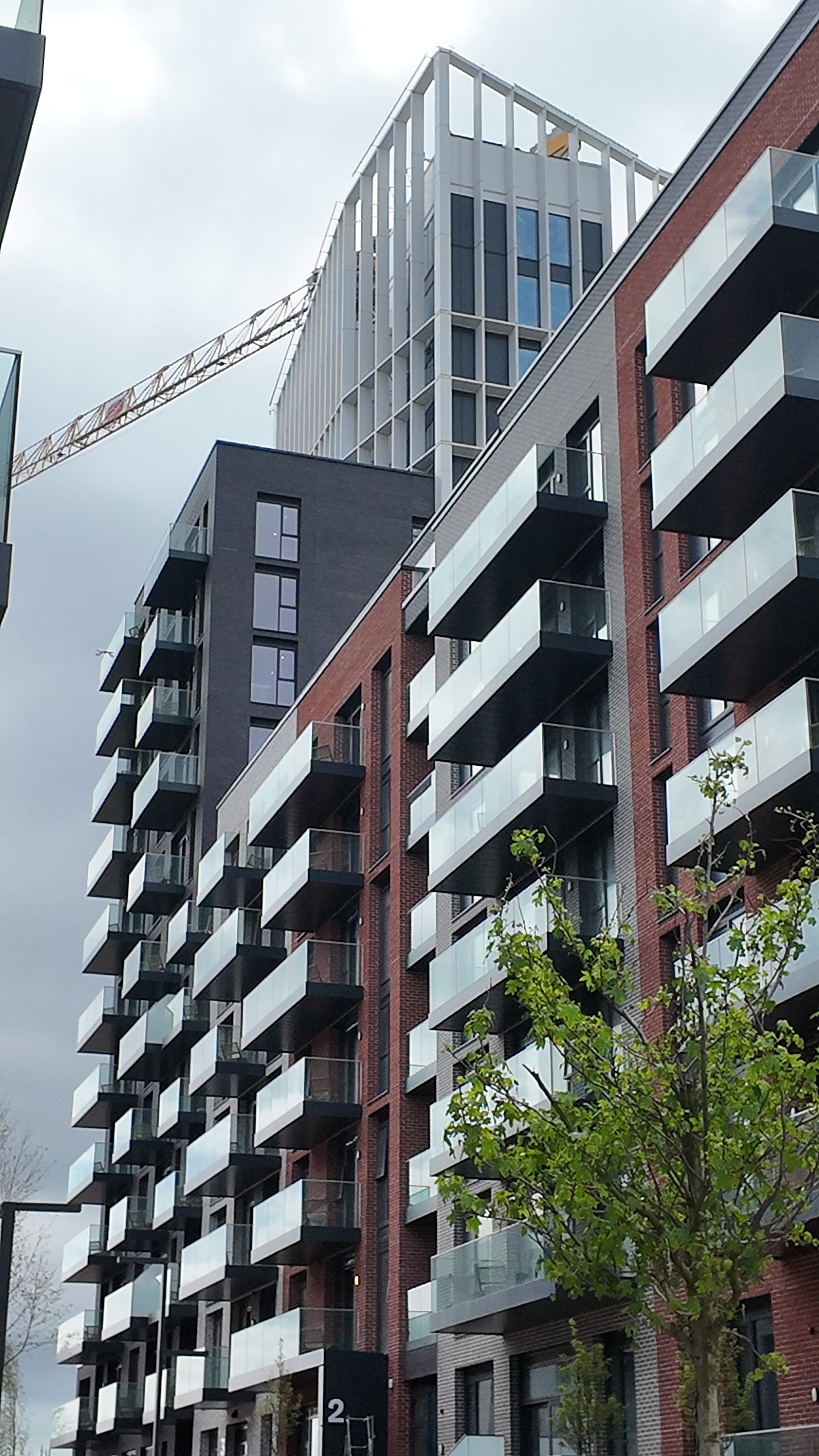 Glass Bottle Dublin Laminated Glass Balconies