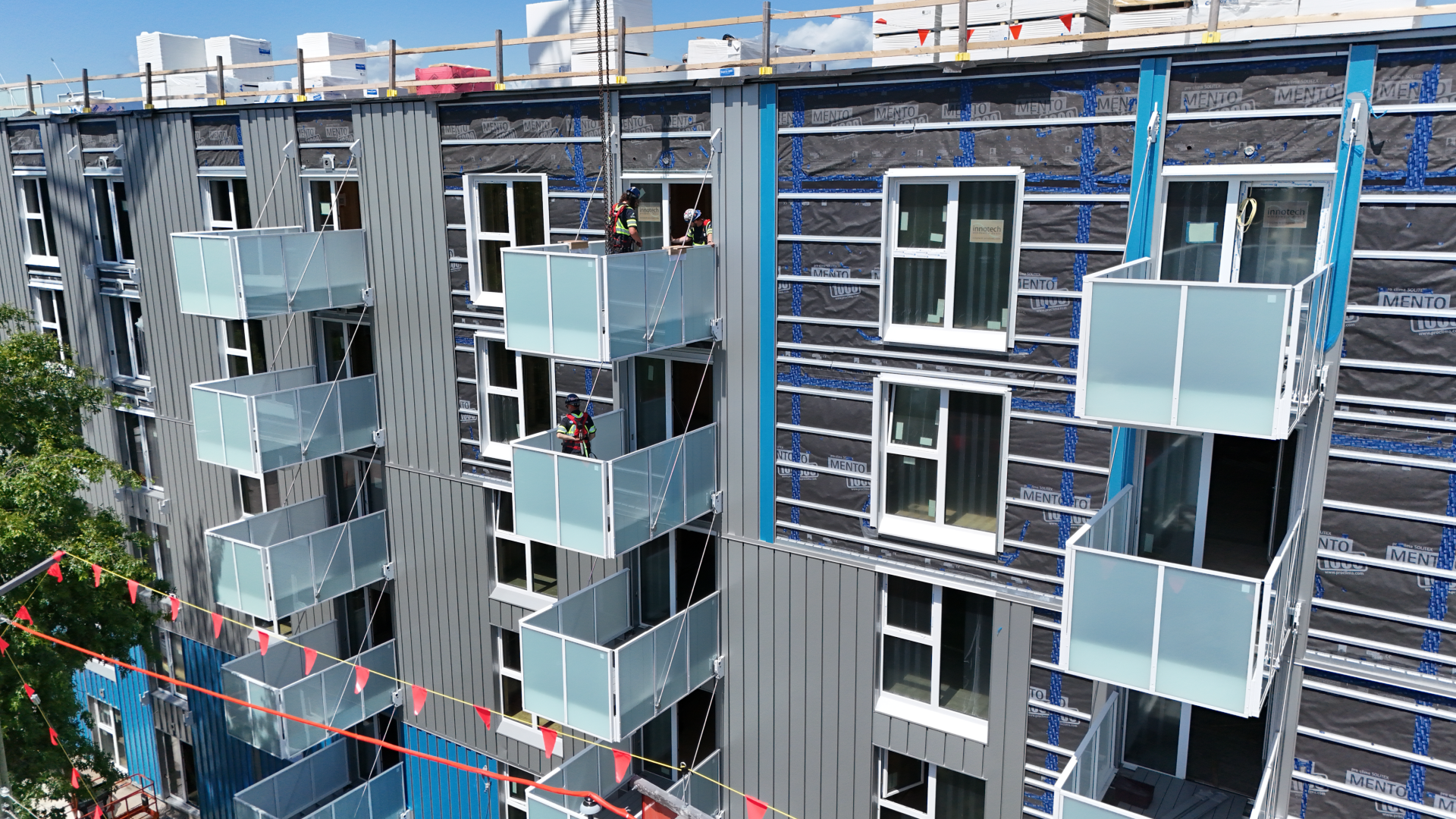 Vienna House Laminated Glass Balconies