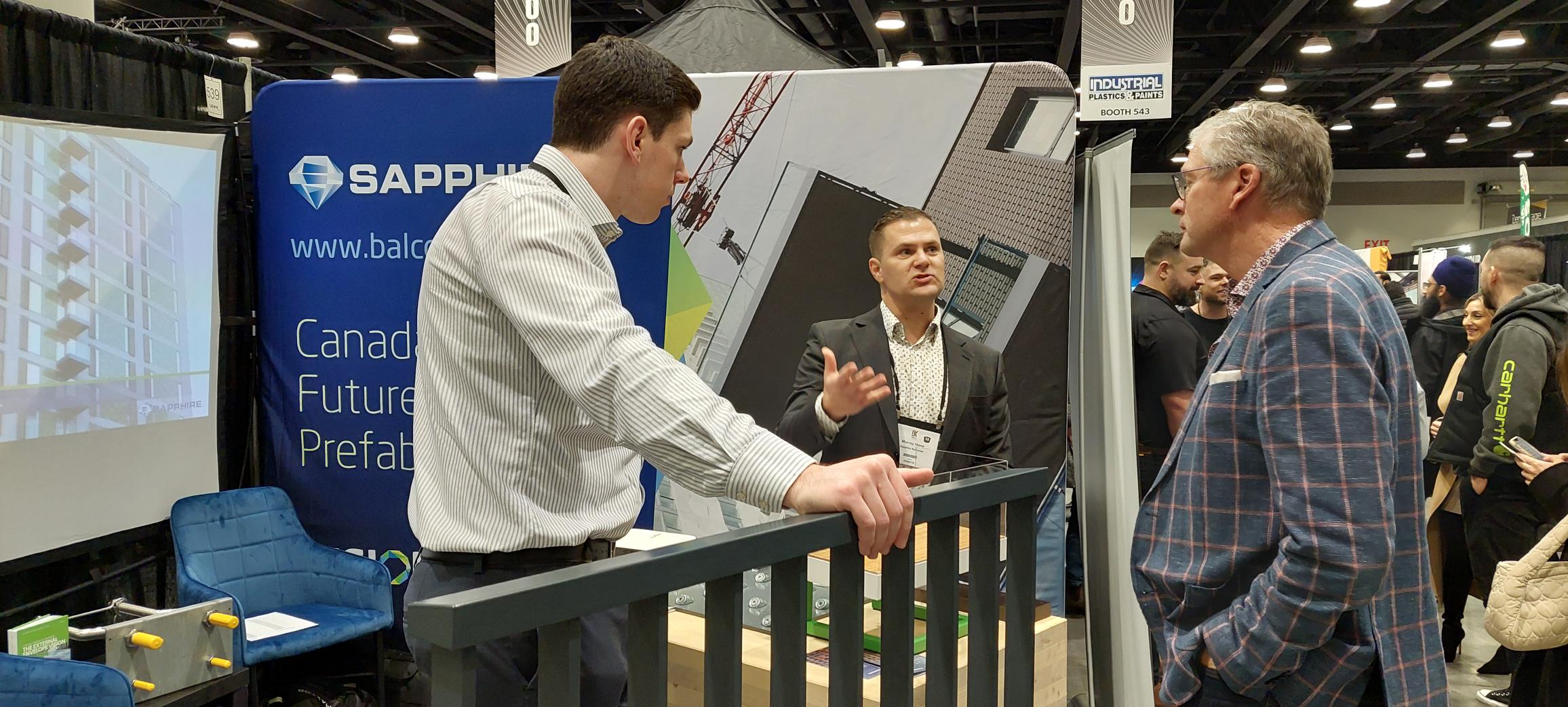 Pre-fab Balconies at BuildEx Vancouver