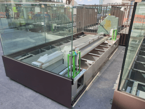 Remote locker in balcony