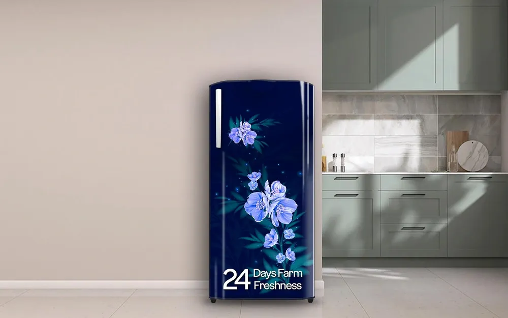 single door fridge 180 litre on rent first view