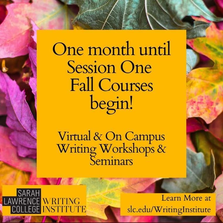 The Writing Institute at Sarah Lawrence College Sarah Lawrence College