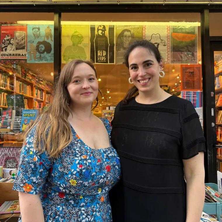 Portrait of Ava Robinson & Caroline Shifke