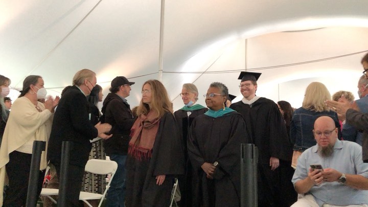 🎓 The faculty are here! 🎓 Join us live at slc.edu/commencement — link in our bio! • • • #sarahlawrencecollege #sarahlawrence #commencement #slc2022 #graduation #congratulations #sarahlawrencetogether