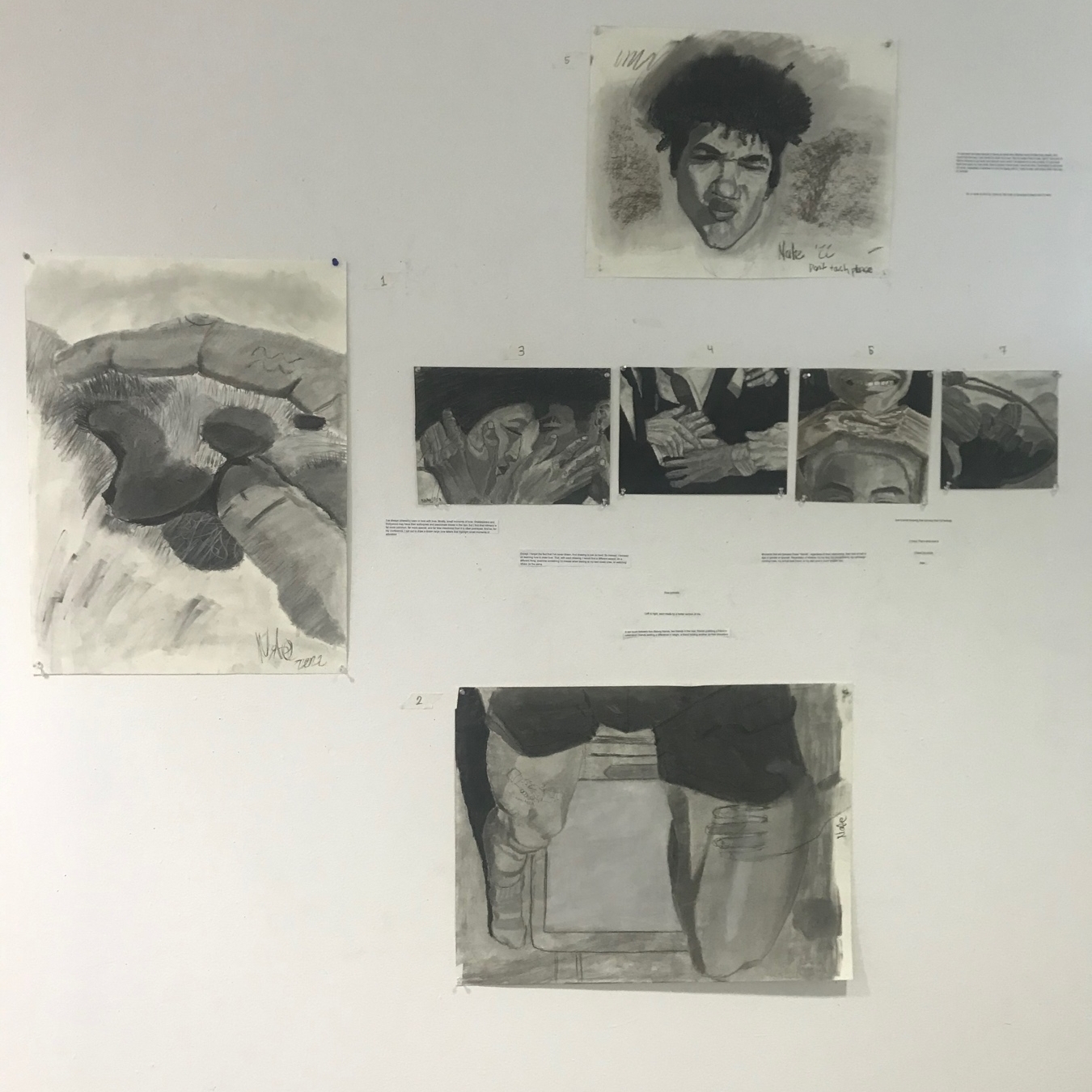 Foundation Drawing and the Human Form with Sarah Peters Open Studios - Spring 2022 . #slcvasa