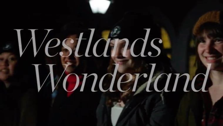 Westlands Wonderland! ❄️ Happy holidays from Sarah Lawrence College!