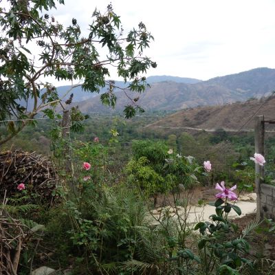 Our workshop took place high in the mountains