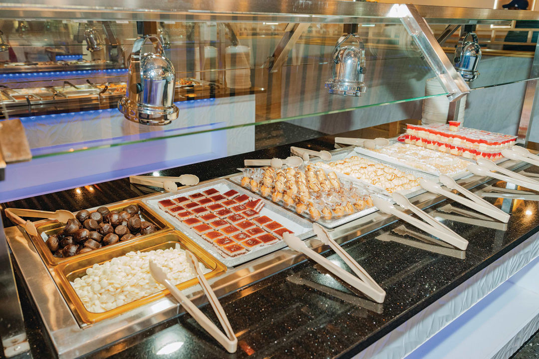 Keep Buffet City’s dessert bar in mind when building your meal.