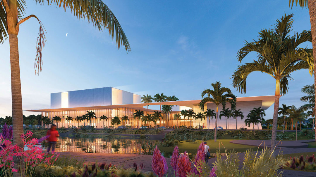 A rendering of the Sarasota Orchestra's new home.