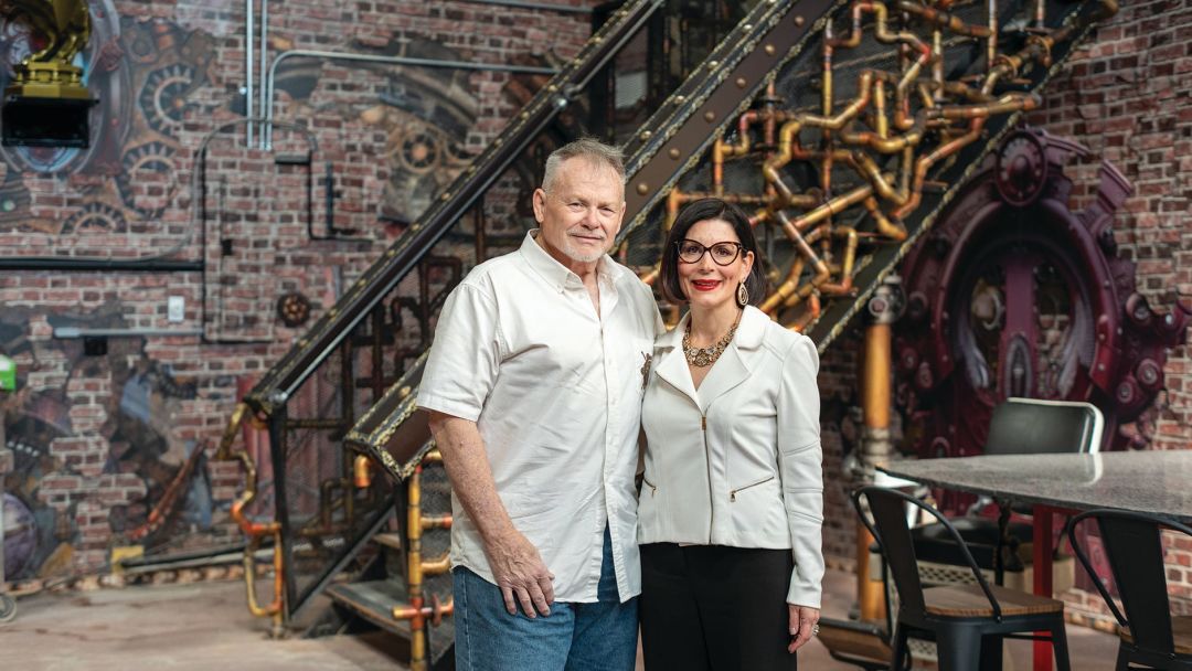 Scott and Shannon Hamblin at The Resource Factory