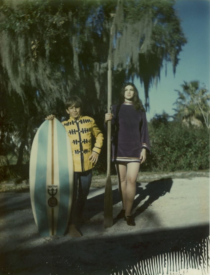 A young Mike and Michele Solomon in Phillippi Crest neighborhood in 1968.