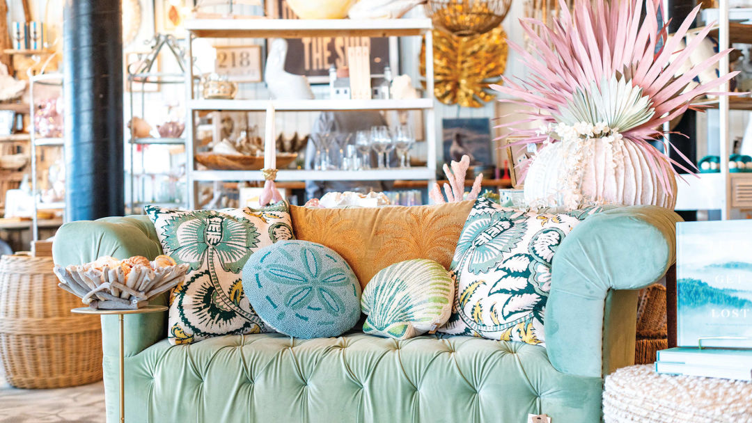 Throw pillows ($35-$55)
