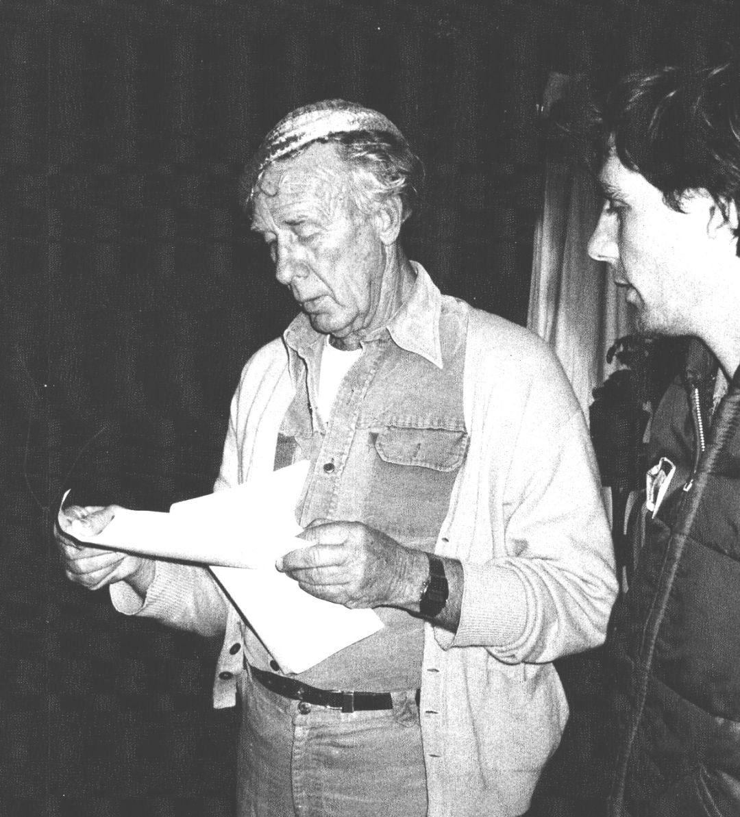 Walter Farley with his son Tim