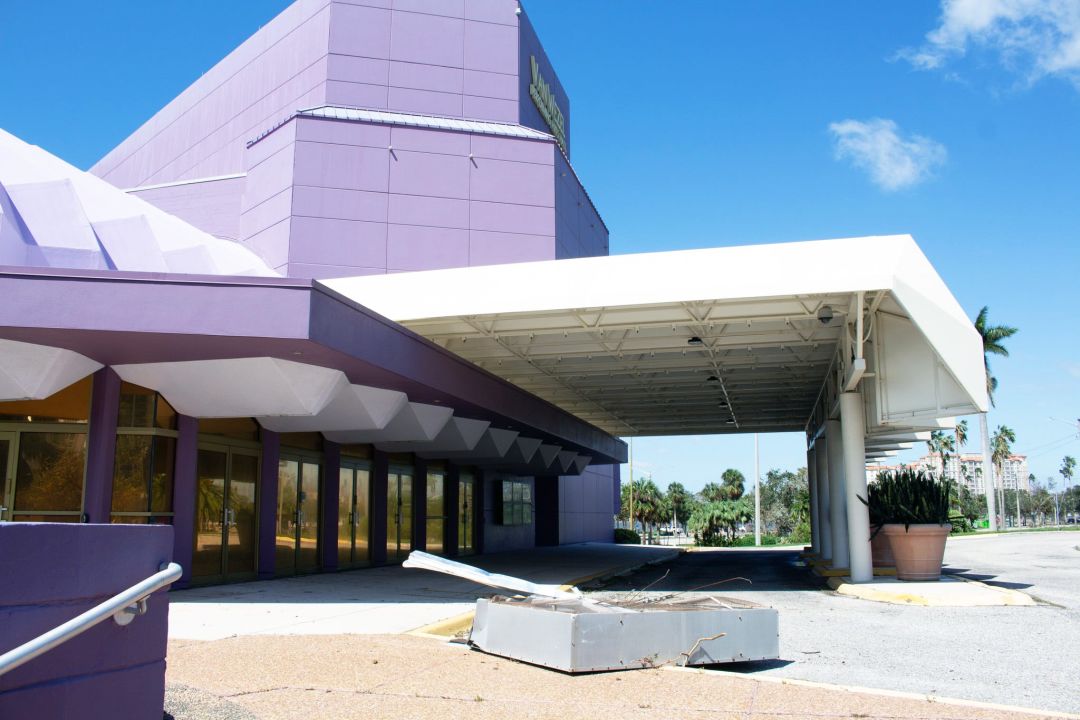 The Van Wezel Performing Arts Hall will be closed through December due to water intrusion and other damage from Hurricane Milton.