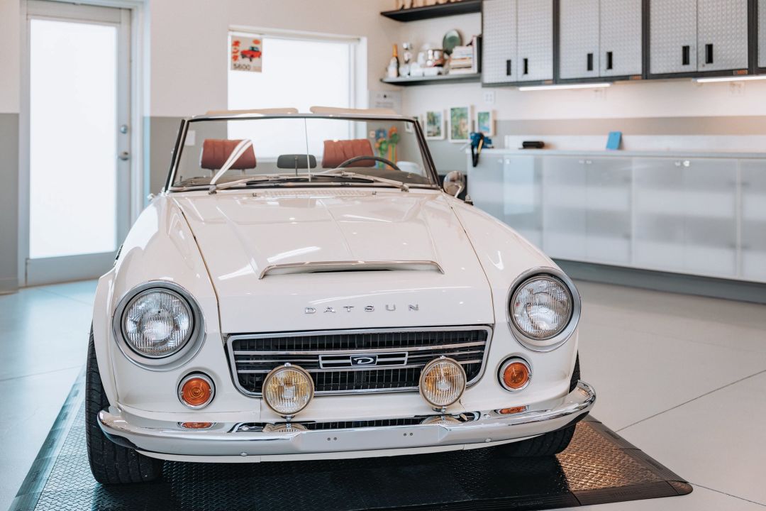 Tetreault's Datsun 2000 won Best in Show, beating out Porsches and Lamborghinis, in the import category at a prestigious event.