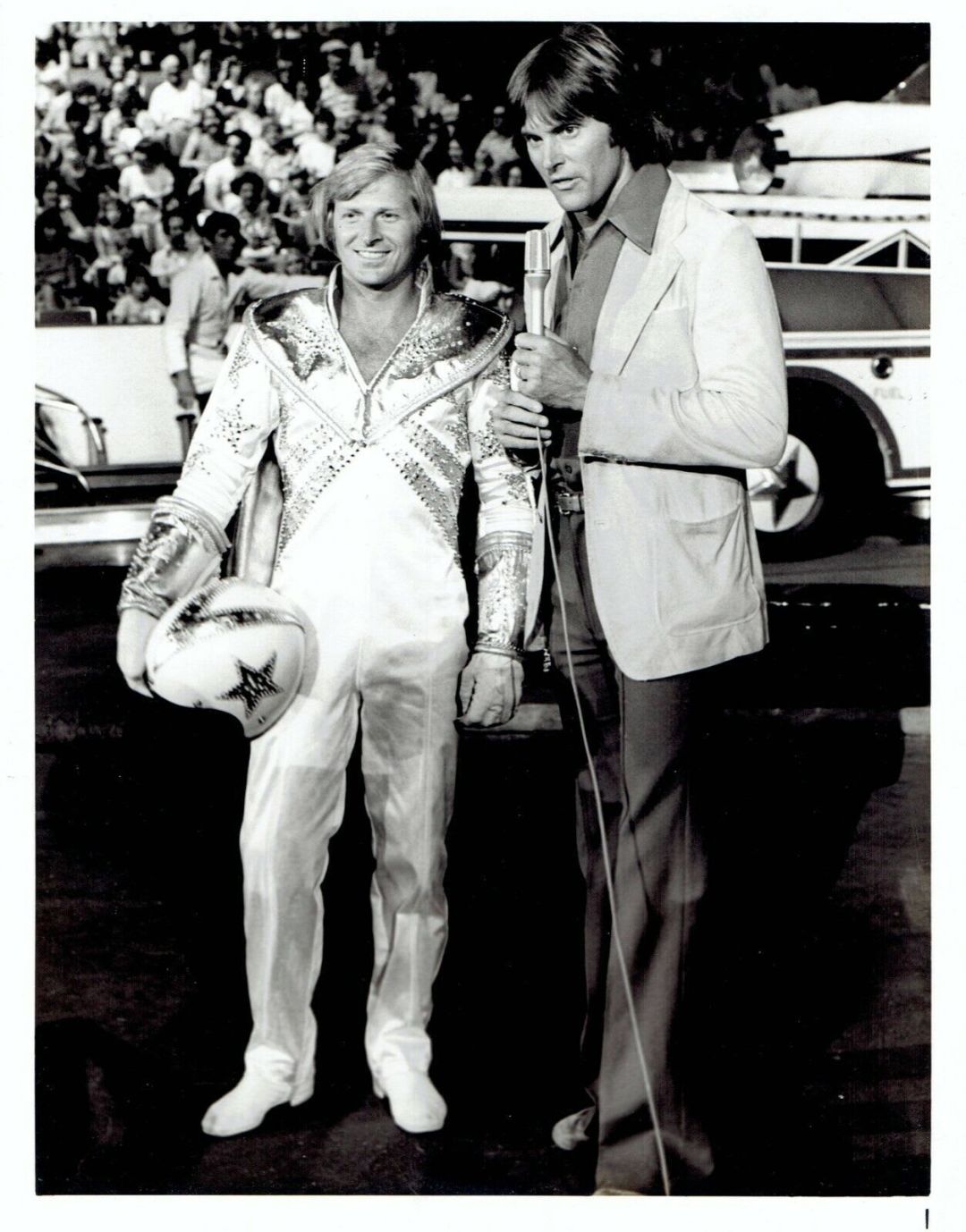 Bale with Bruce Jenner