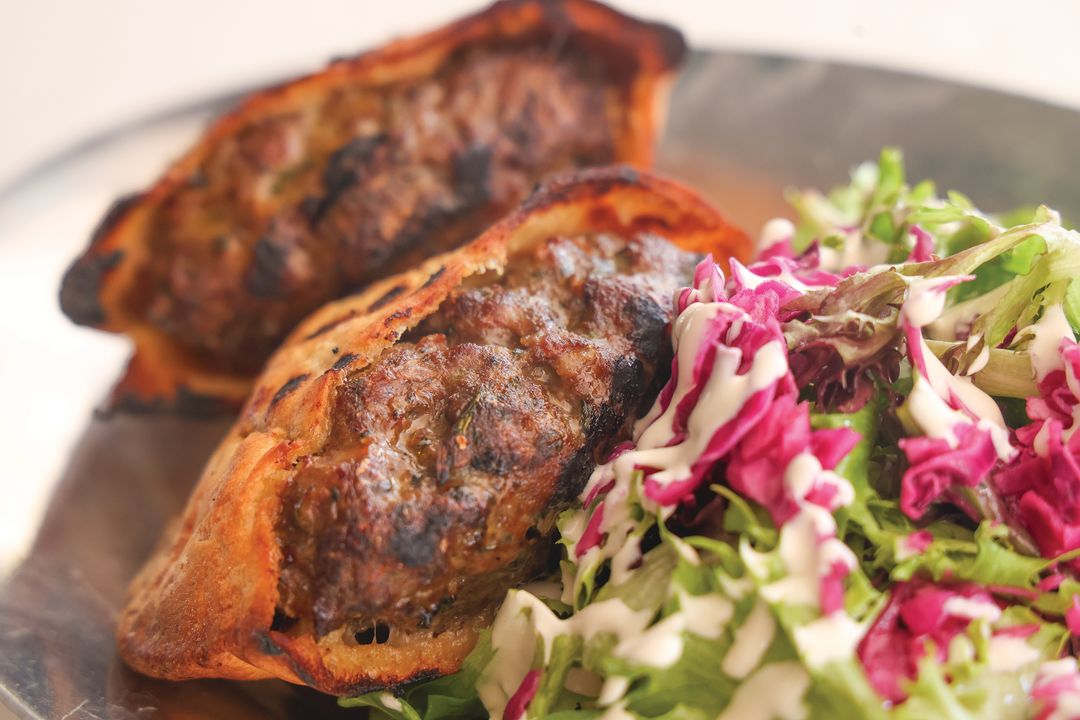 Jerusalem beef pita at Florence and the Spice Boys.