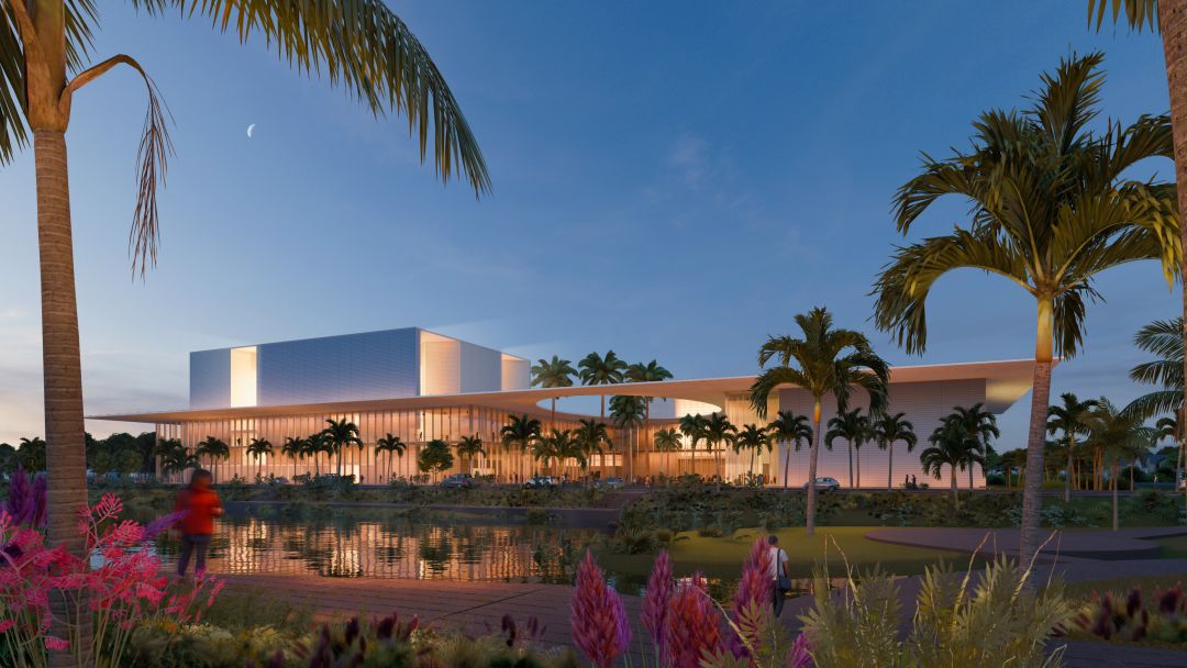 A look at the preliminary designs for the Sarasota Orchestra's new Music Center.