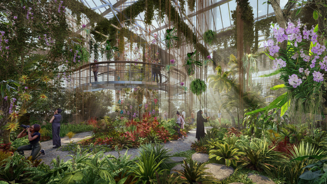 A rendering of Phase Two of Selby Gardens' Master Plan for its downtown Sarasota campus.