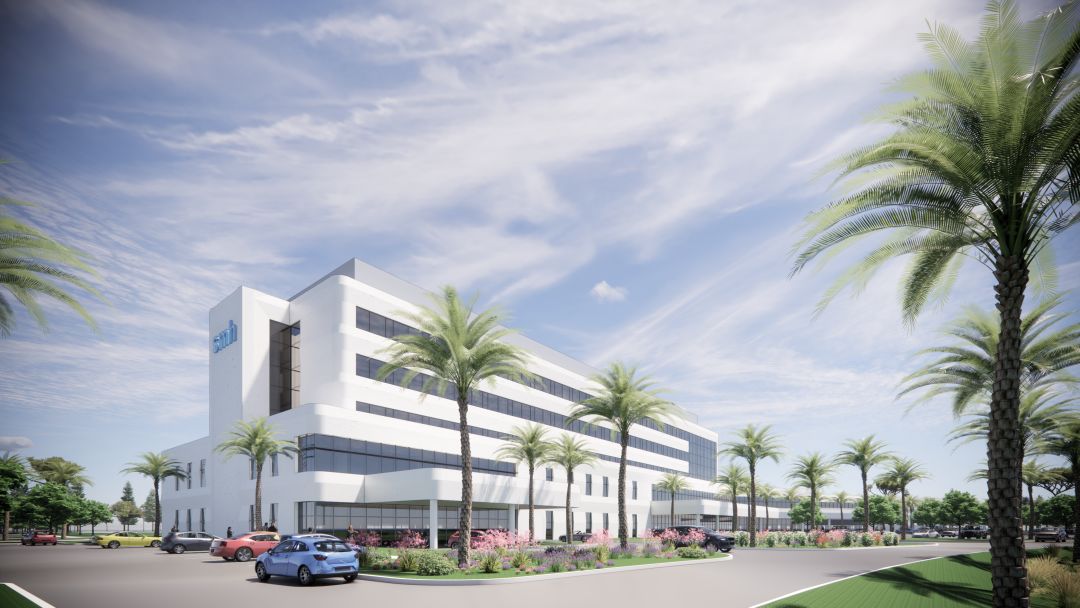 A rendering of the new Sarasota Memorial Hospital in North Port.
