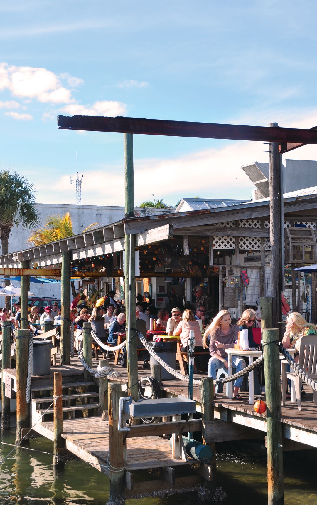 Star Fish Company will reopen with 12 of its original 18 picnic tables, a full menu and a special stone crab chowder.
