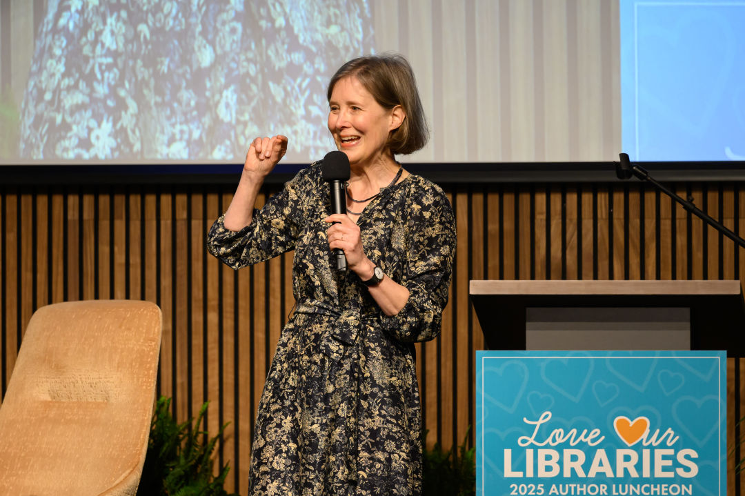 Ann Patchett at the Library Foundation for Sarasota County's "Love Our Libraries" luncheon