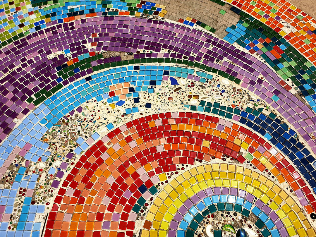 The community is invited to create colorful mosaic tiles at Sarasota's FAB Arts Center this weekend.