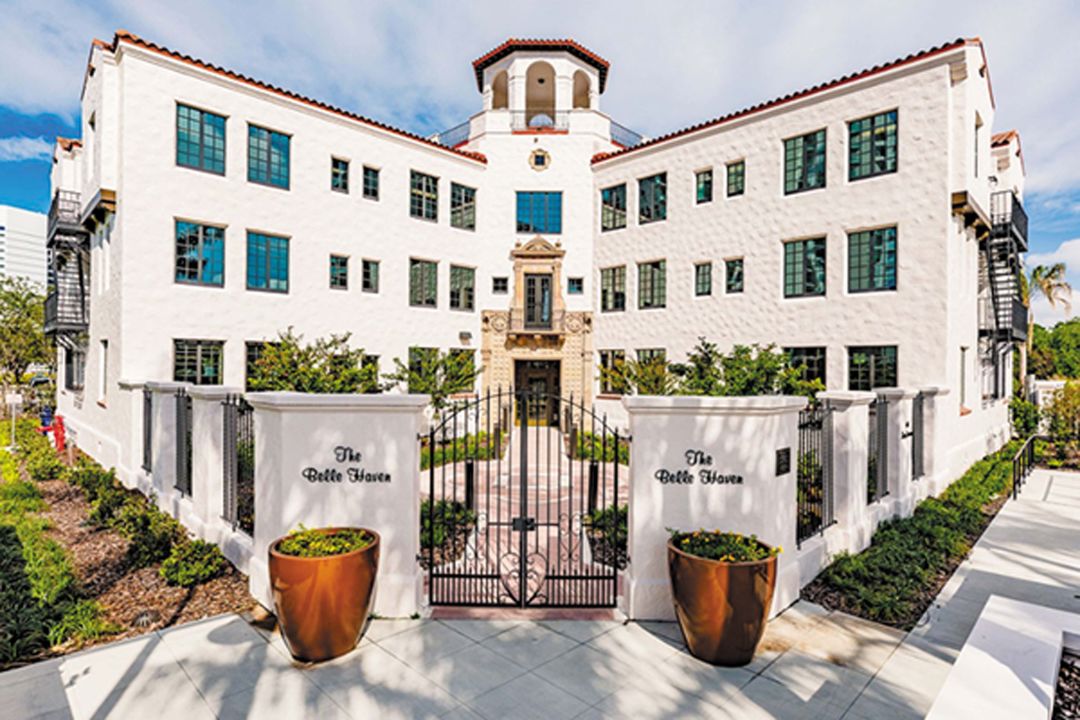 The historic Belle Haven