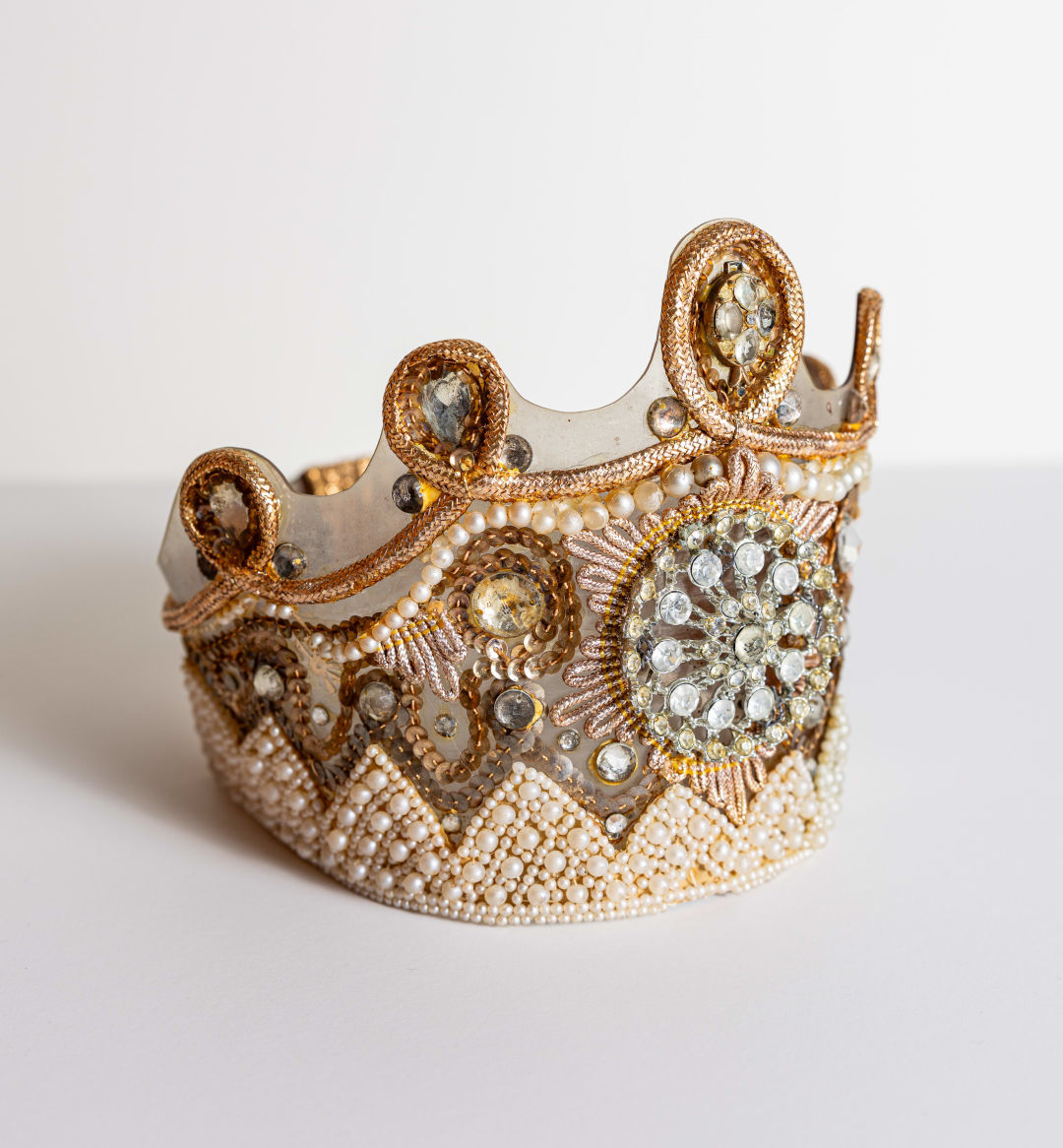 The crown for the winner of the Sara de Soto pageant, a tradition that dates from 1916,