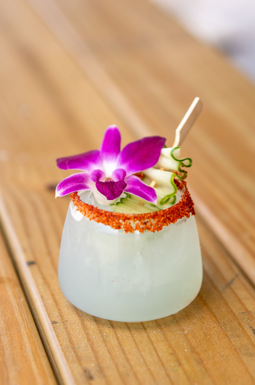 The "Coconut Afterglow" at The Ritz-Carlton, Sarasota's Lido Key Tiki Bar.