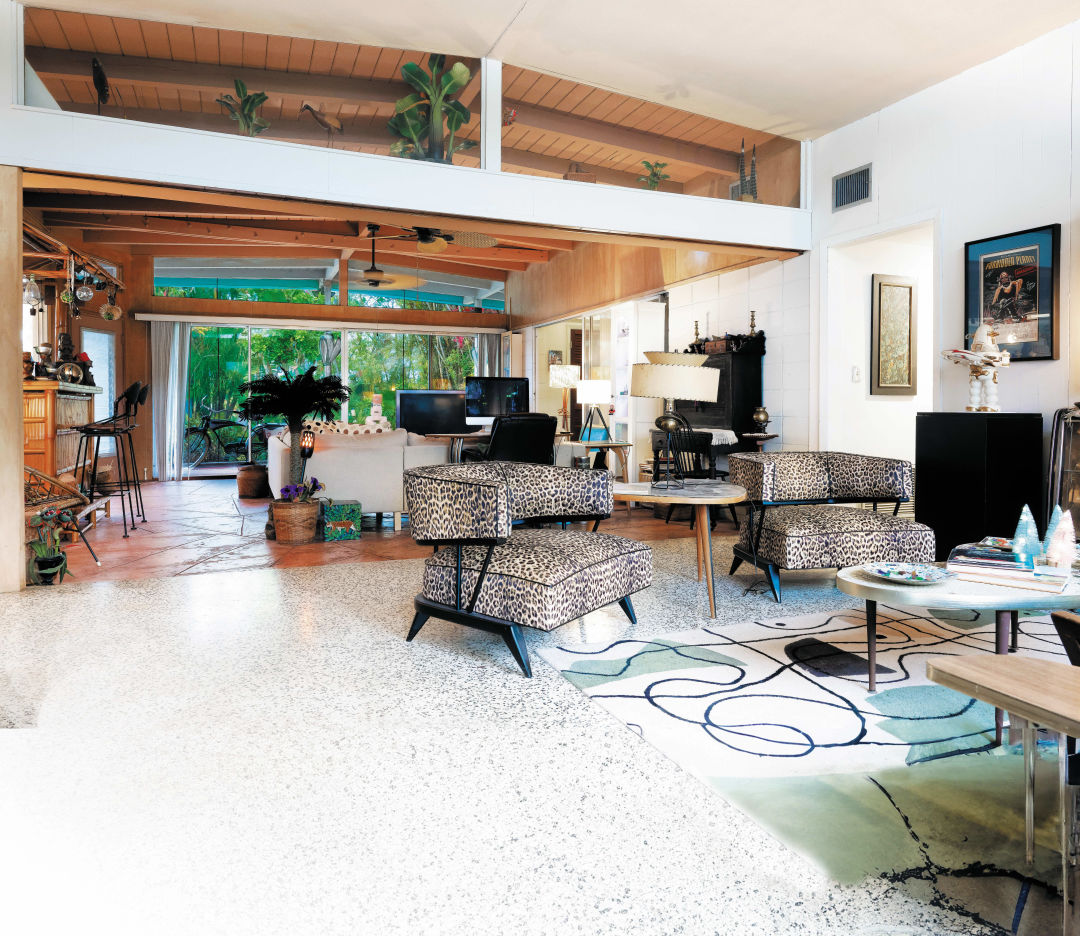 “The overall sense of optimism in the 1950s resonates with me. It was a time when we were going to the moon and the future looked bright. This house captures that spirit.”