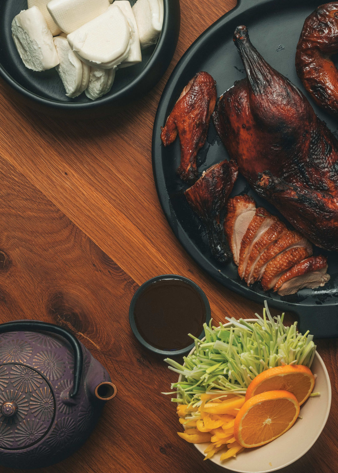 Peking duck at Rainbow Island Chinese