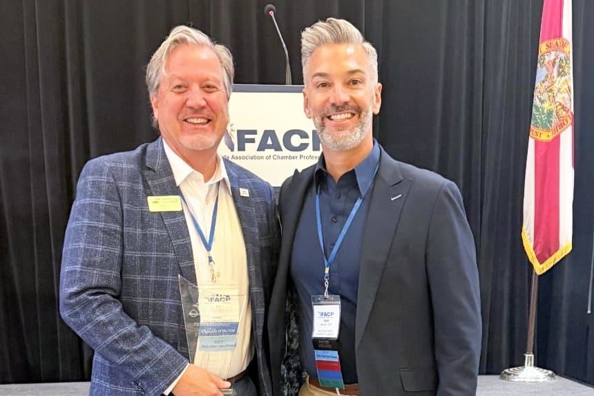 Sarasota Chamber VP Named Florida Association of Chamber Professionals’ 'Professional of the Year'