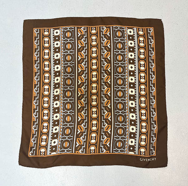 Vintage Givenchy scarf, $145