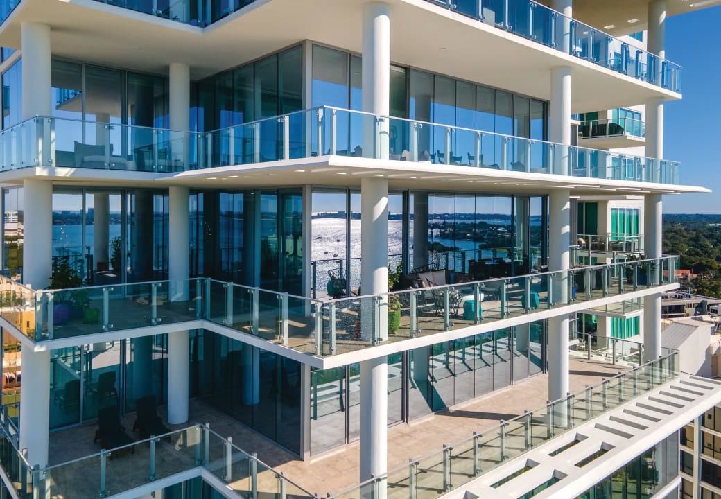 Units at the 18-story Epoch in downtown Sarasota sell for more than $10 million.