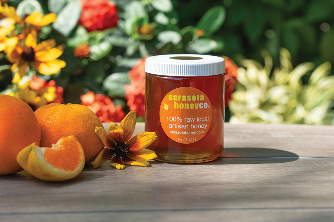 Raw, local honey from Sarasota Honey Company