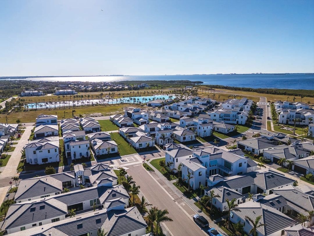 Aqua by the Bay boasts an enormous manmade lagoon.