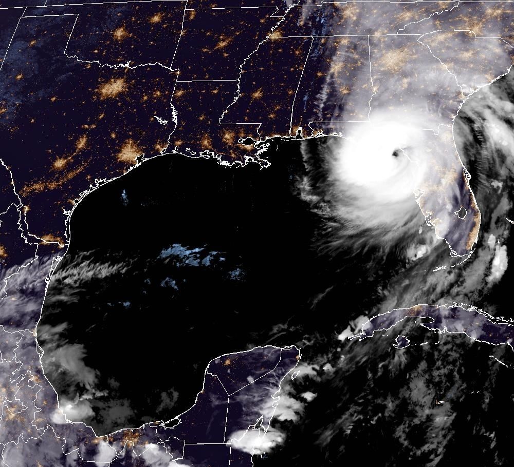 Hurricane Helene on Thursday, Sept. 26.