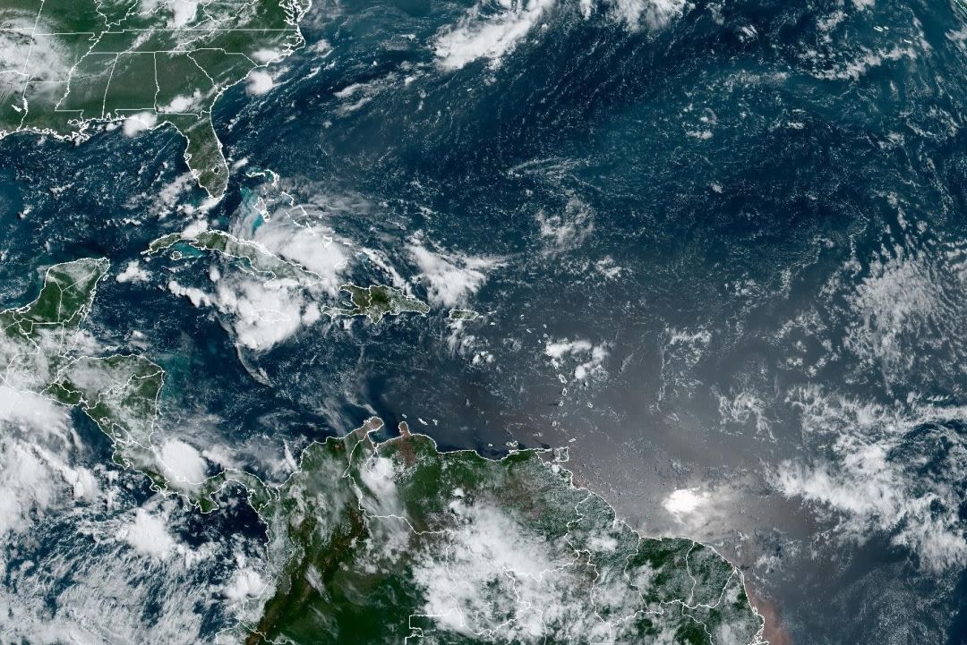 Conditions in the Atlantic on Friday, Aug. 2, 2024.